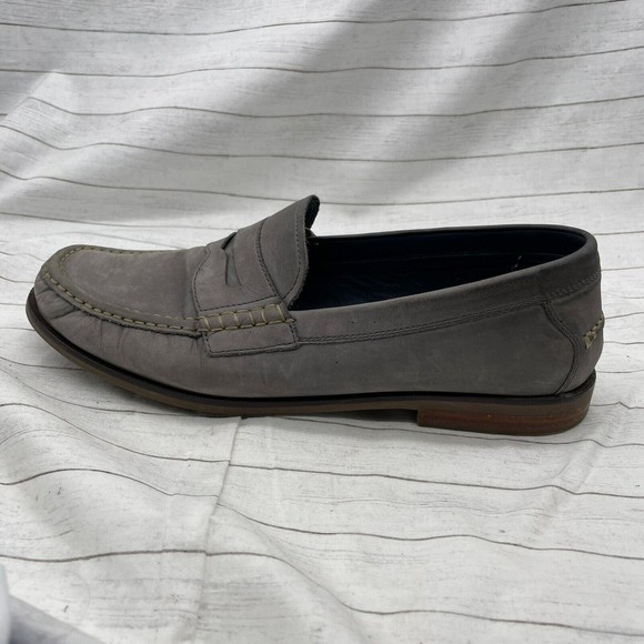 Cole Hann Grand OS Pinch Maine Classic Gray Penny Loafers Men Size 11M C27598 main image 9